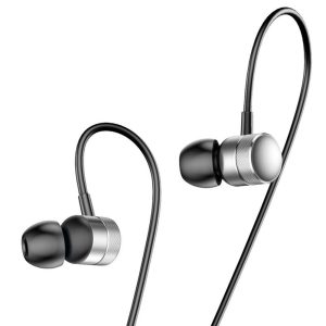 Baseus In-Ear Earphones Encok 3.5mm with Mic H04, Silver