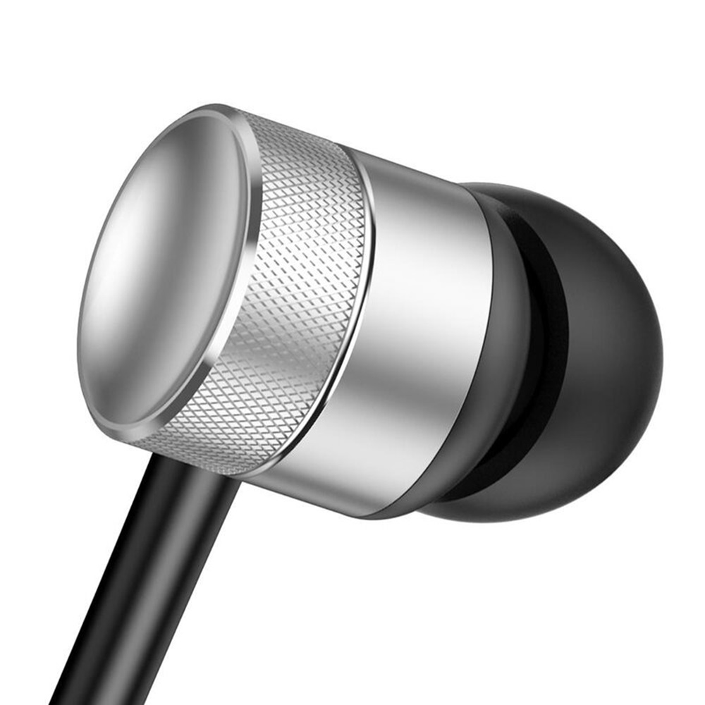 Baseus In-Ear Earphones Encok 3.5mm with Mic H04, Silver - Image 4