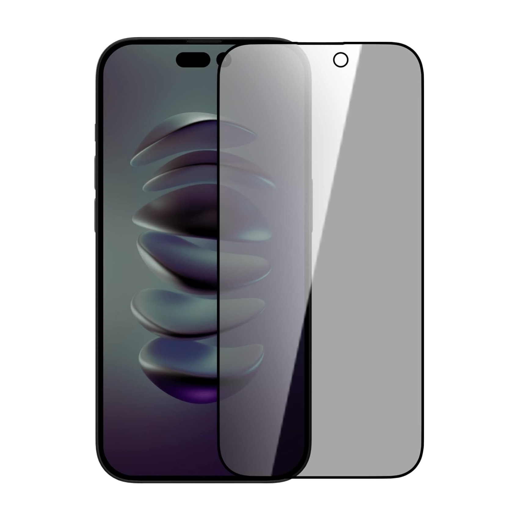 Nillkin Tempered Glass Guardian for iPhone 14 Pro Max, Black - Image 2