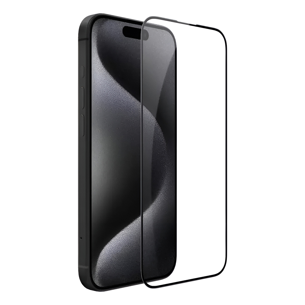 Nillkin Tempered Glass CP+PRO for iPhone 15 Plus, Black - Image 2