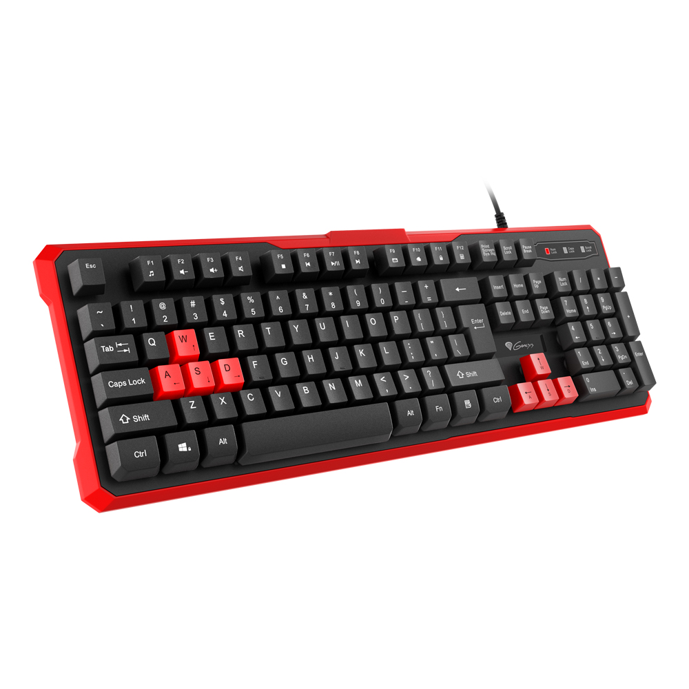 Genesis Keyboard Rhod 110, US Layout, Red - Image 3