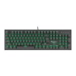 Genesis Mechanical Keyboard Thor 300, US Layout, Green Backlight, Blue Outemu Switch