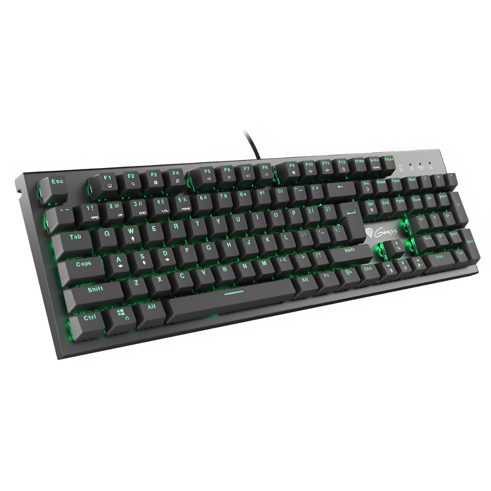 Genesis Mechanical Keyboard Thor 300, US Layout, Green Backlight, Blue Outemu Switch - Image 2