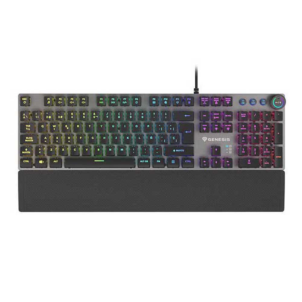 Genesis Mechanical Keyboard Thor 400 Rgb Us Layout Backlight Red Switch Software