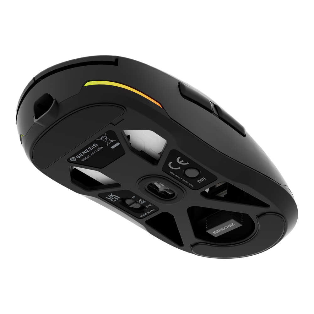 Gaming Mouse Genesis Zircon 660 Pro Wireless 26000DPI Black - Image 4