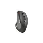 Natec Mouse Jaguar, 2400 DPI, Optical Wireless, Blue Sense, Black-Grey