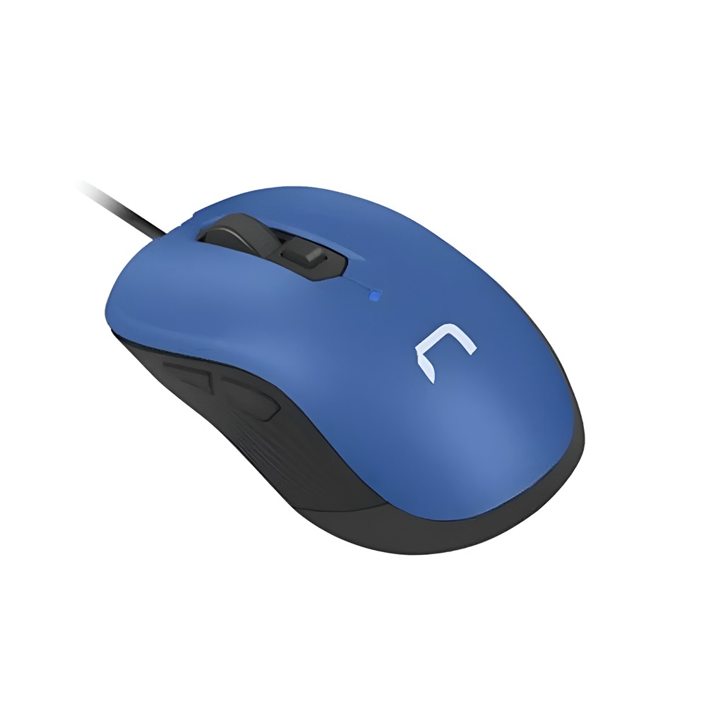 Natec Mouse Drake, 3200 DPI, Optical Wired, Blue - Image 2