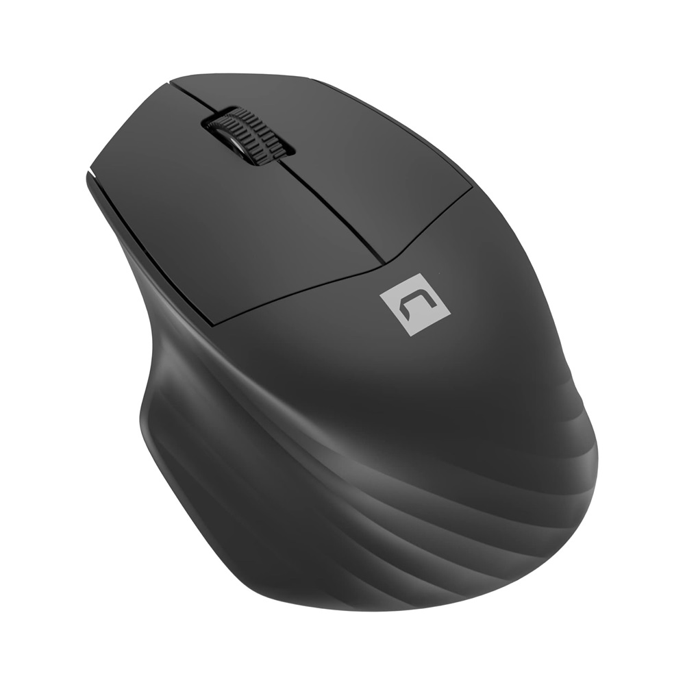 Natec Mouse Siskin 2 Wireless 1600dpi Bluetooth 5.0 + 2.4ghz, Black