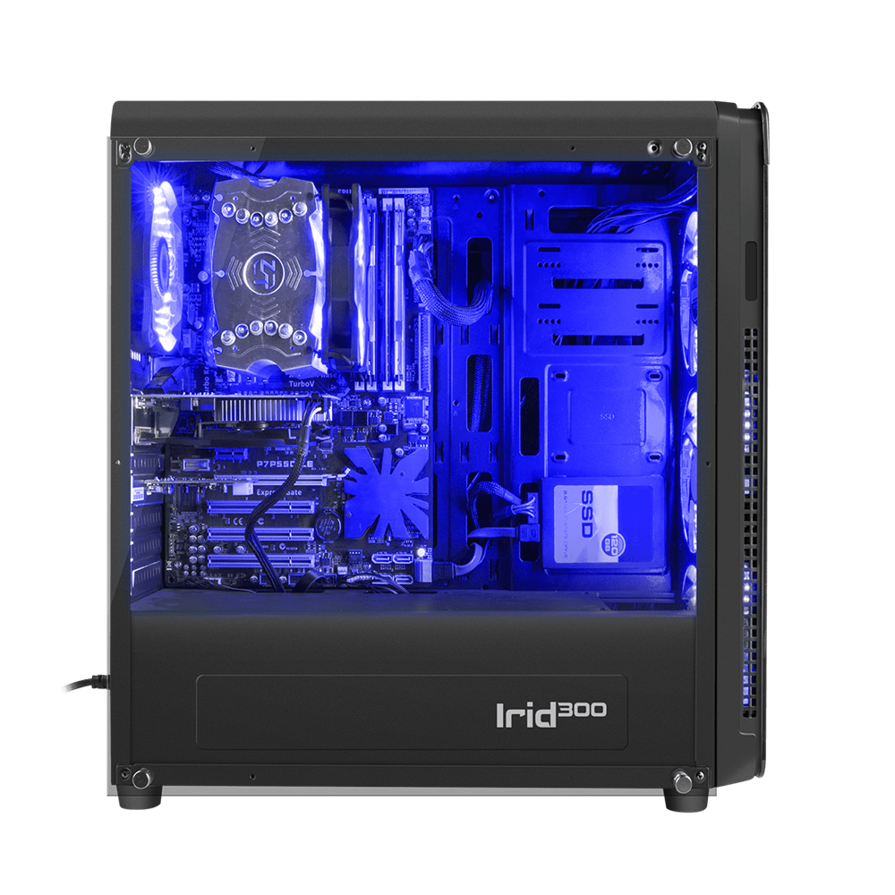 Genesis Case Irid 300, Midi, USB 3.0, Blue - Image 2