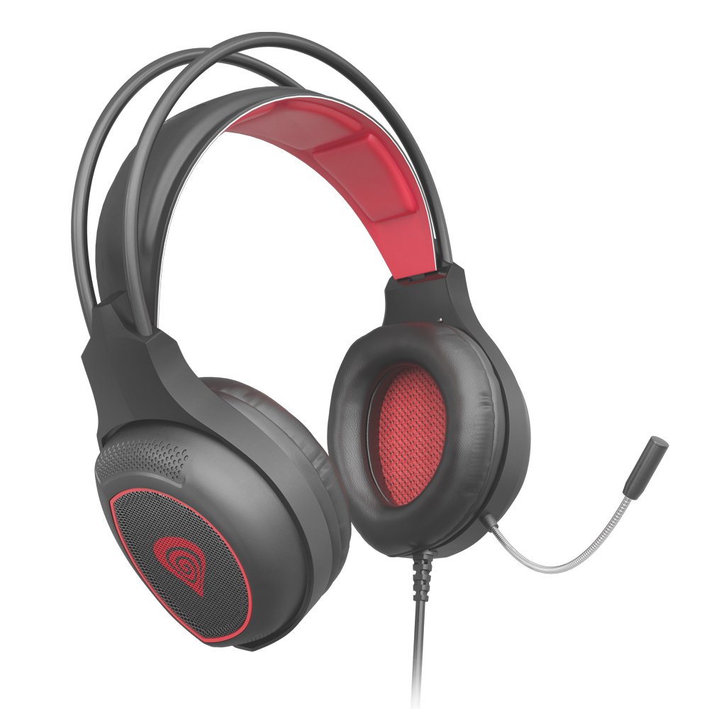 Genesis Headset Radon 300, Virtual 7.1 Stereo, USB, Black-Red - Image 3
