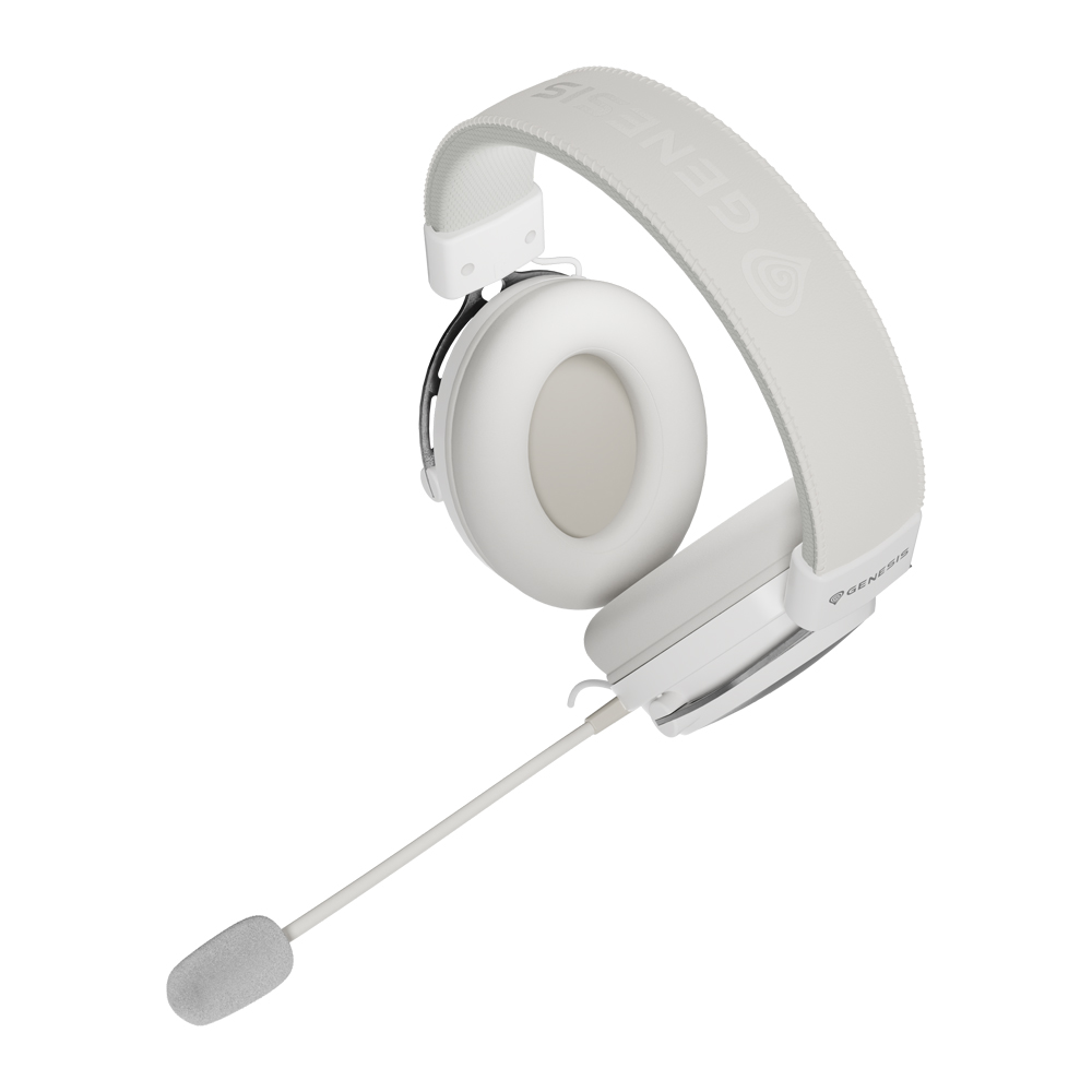 Genesis Headset Toron 301 with Microphone, White - Image 3
