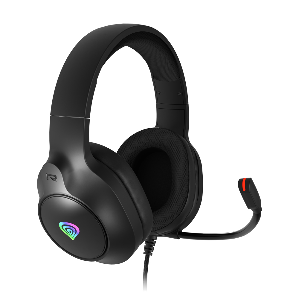 Genesis Headset Neon 213, Stereo, Microphone, RGB Illumination, Black - Image 3