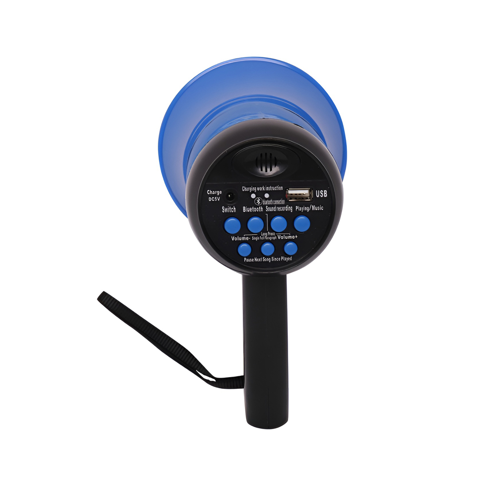 OBT Megaphone USB/BT/TF/Record 300s, 35W, 500m, 3800mAh, OBT-340BT - Image 2