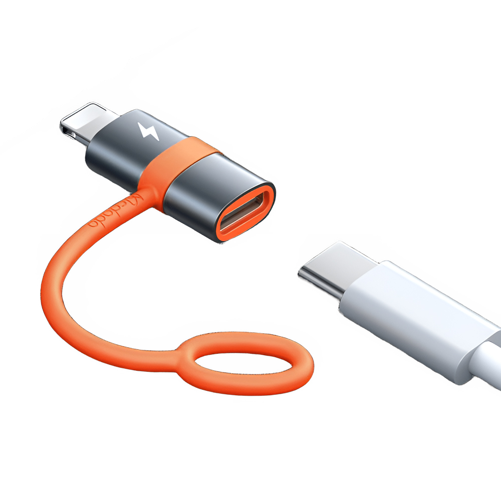 Mcdodo Type-C to Lightning MFI Adapter Converter, Black - Image 3