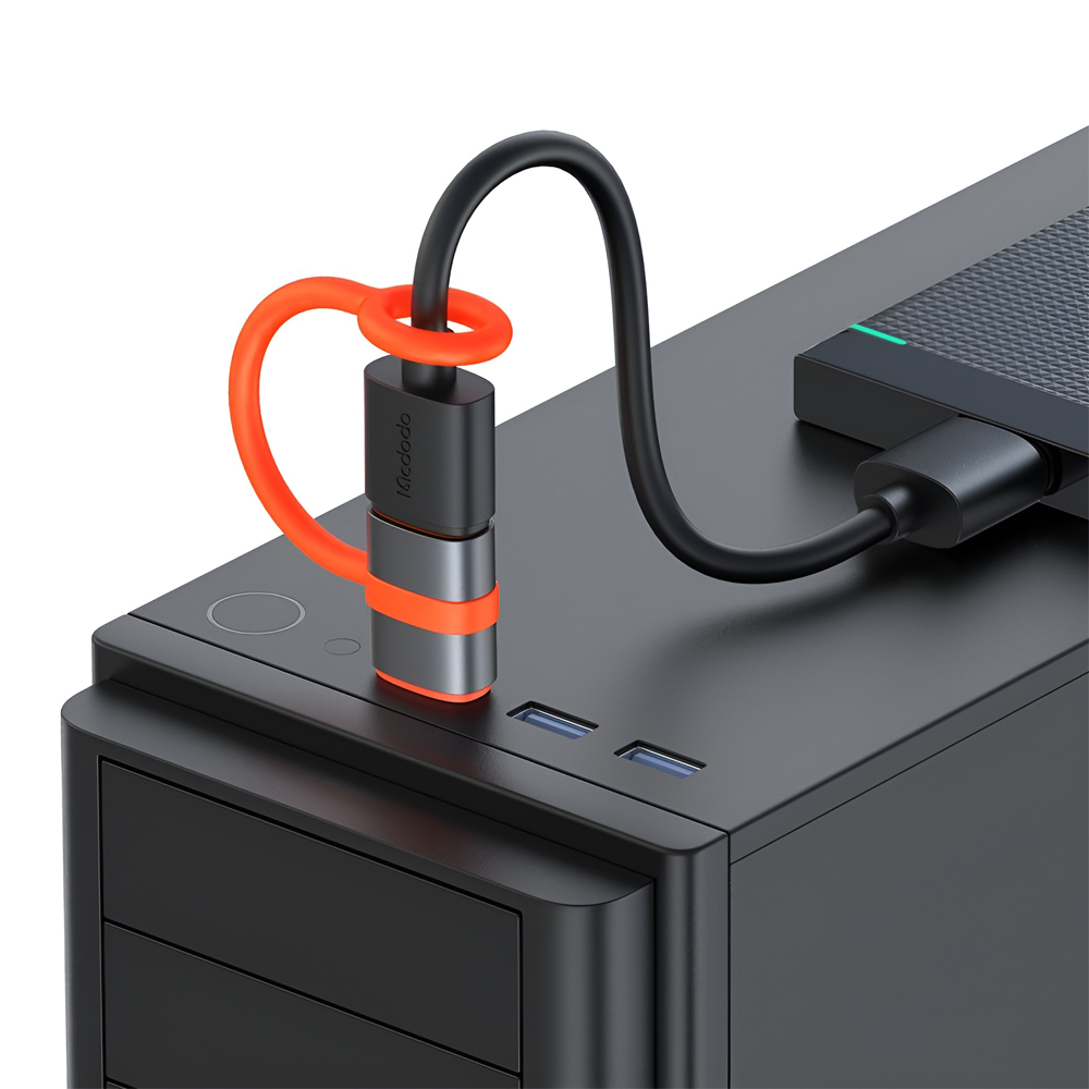 Mcdodo Type-C to USB-A Adapter, Black - Image 3