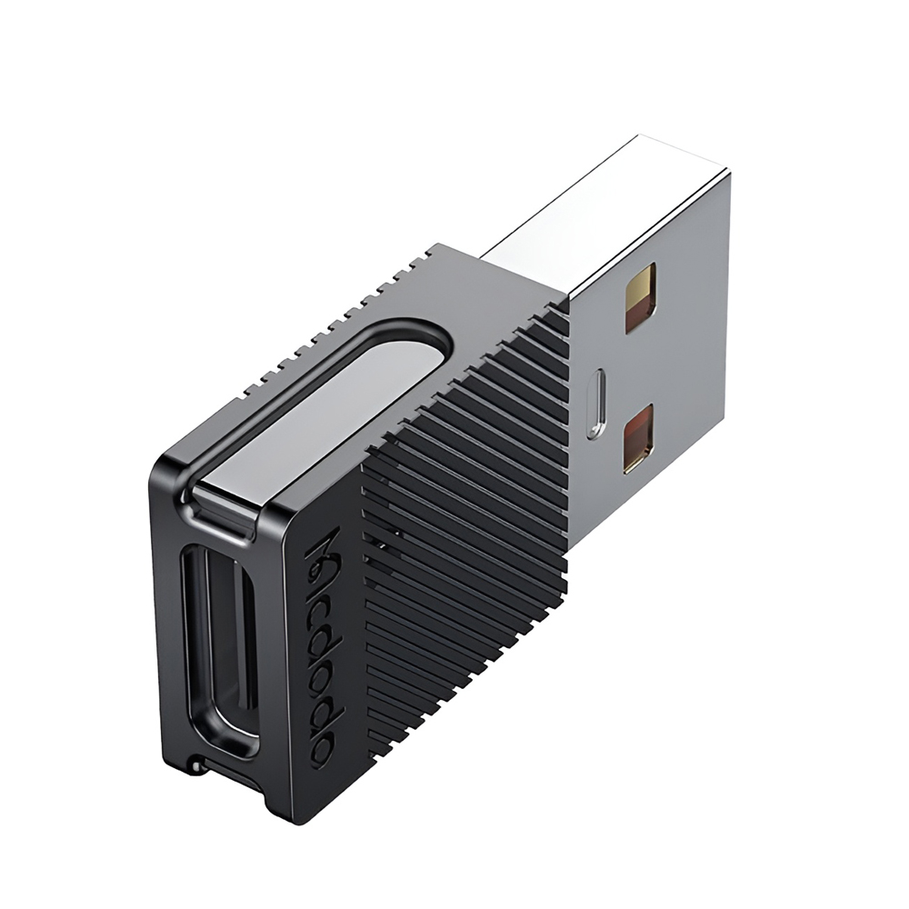 Mcdodo Type-C to USB-A 2.0 5A Adapter Convertor, Black - Image 3