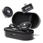 Boya Wireless Microphone Dual-Channel System (Omic-U-B), Type-C Jack, Black