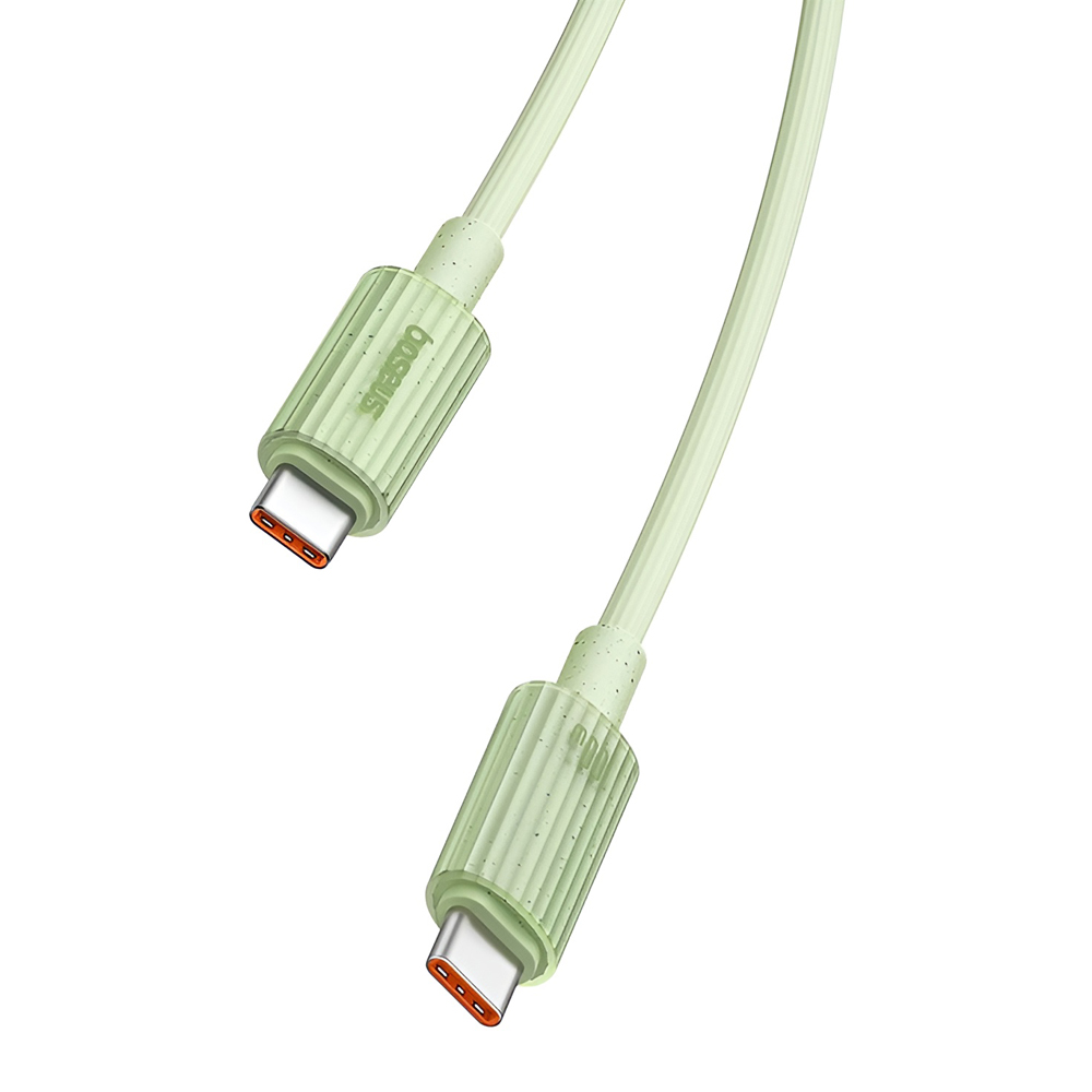 Baseus Cable Habitat Series Type-C to Type-C 5A 100W 1m, Natural Green - Image 2