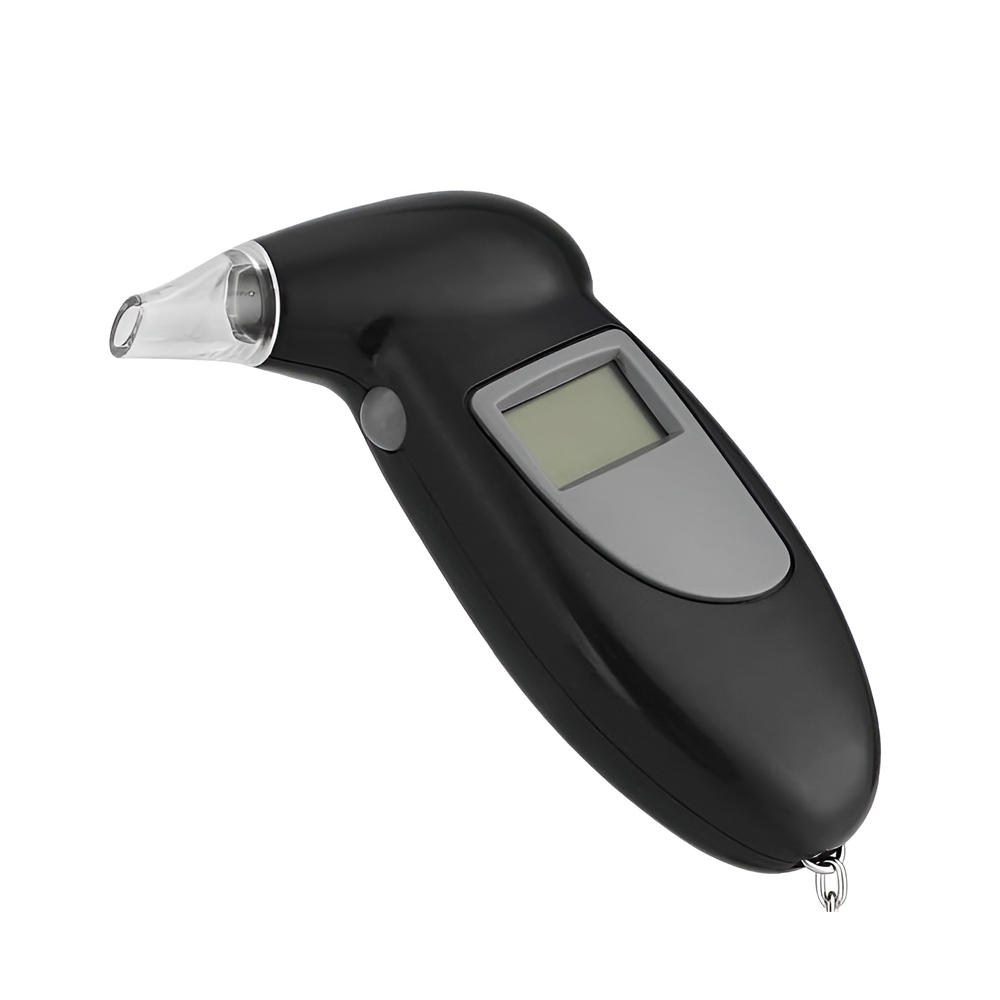 Portable Digital Alcohol Tester LCD Digital Display, Black - Image 3