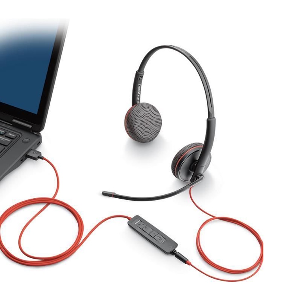 Plantronics Blackwire C3225 Headset USB-A - Image 3