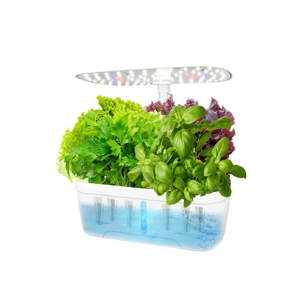 Green Grow hydroponics growing system 6 pods, White - Image 2