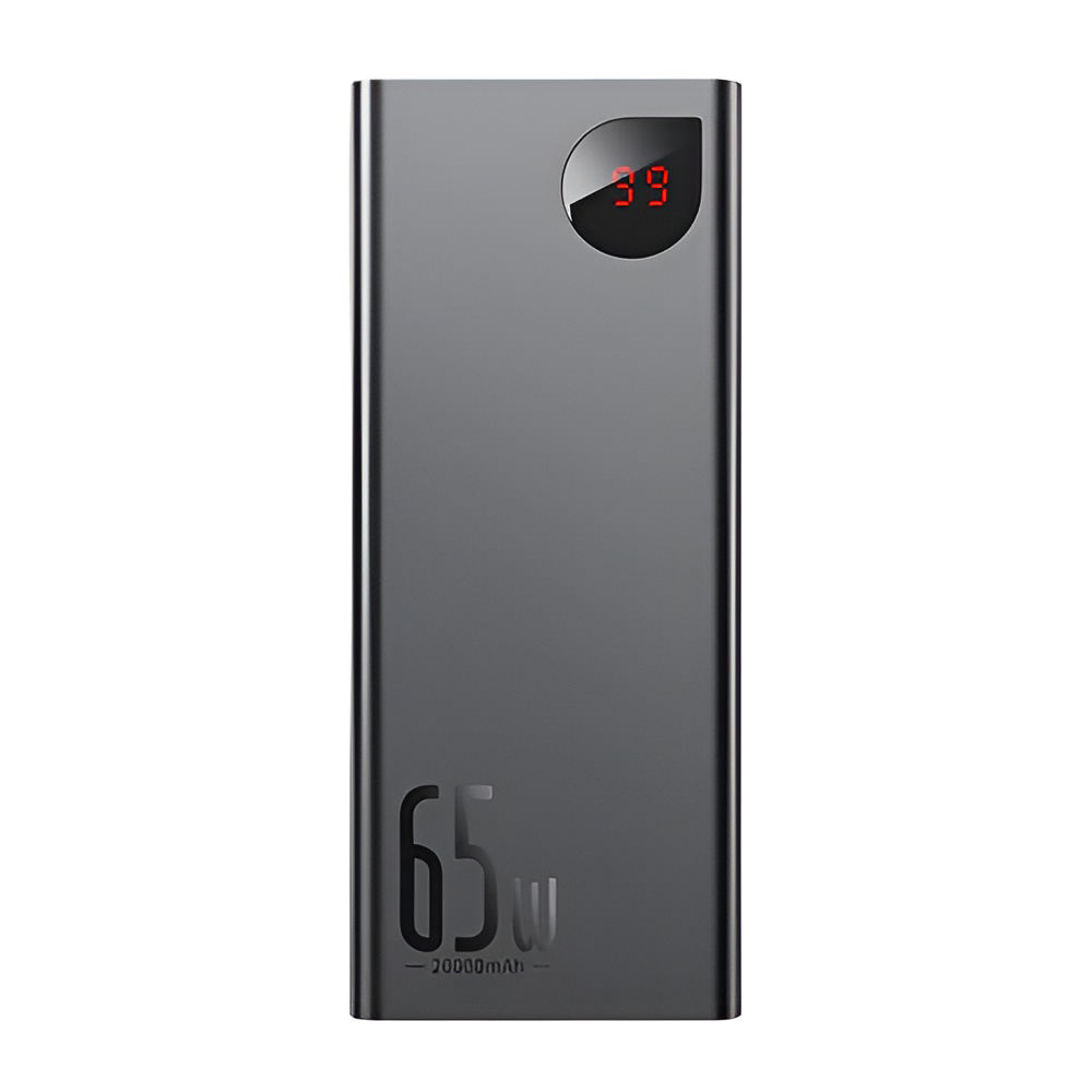 Baseus Power Bank Adaman 20000mAh QC 65W, Black