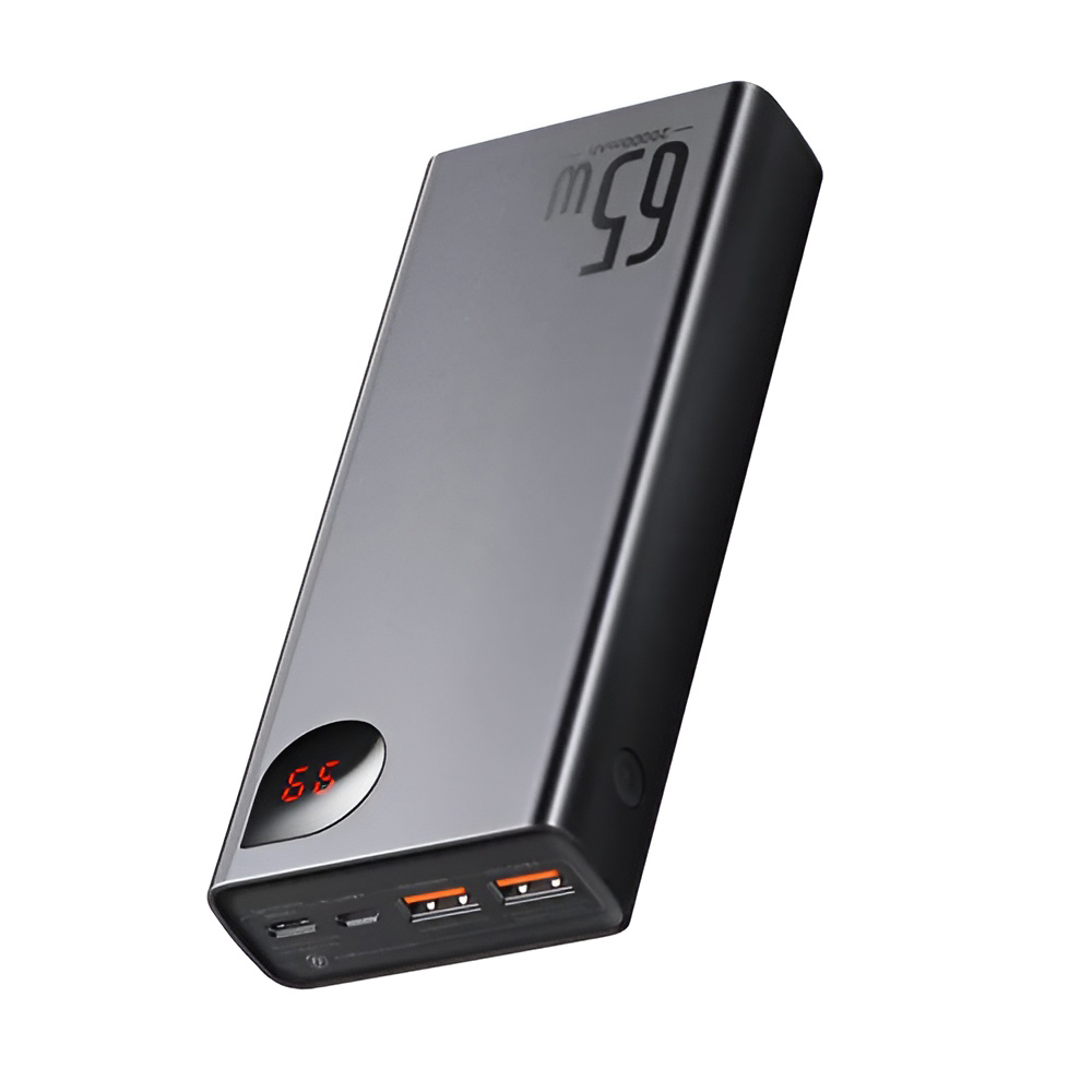 Baseus Power Bank Adaman 20000mAh QC 65W, Black - Image 3