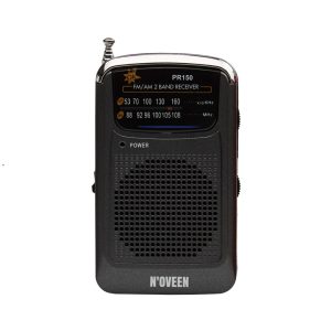 NOVEEN Portable Radio PR150 Black