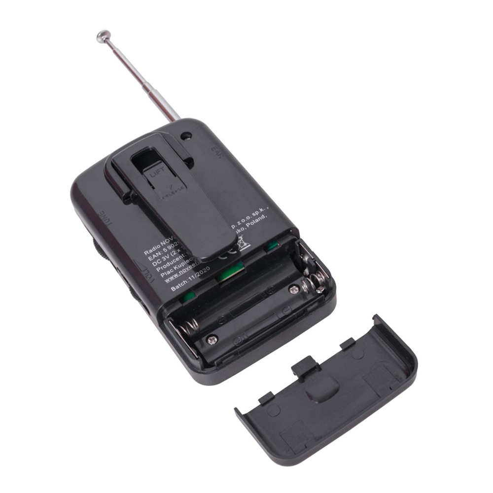 NOVEEN Portable Radio PR150 Black - Image 3