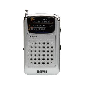 NOVEEN Portable Radio PR151 Silver