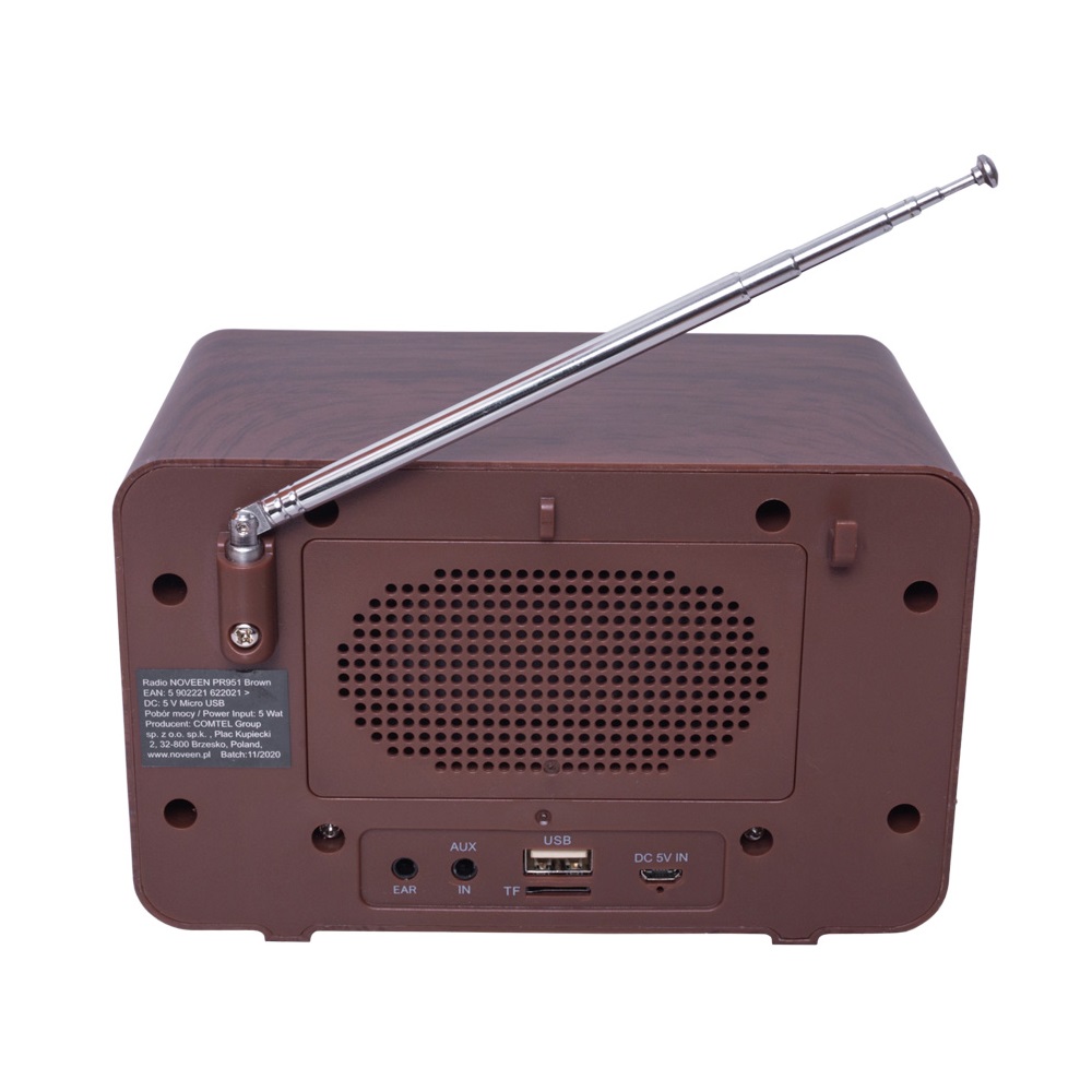 NOVEEN Portable Radio PR951 Brown - Image 2