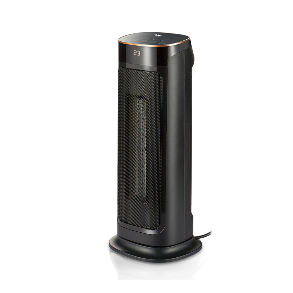 Raf Fan Heater with Remote Control, R.1402, 2000W, Black - Image 2