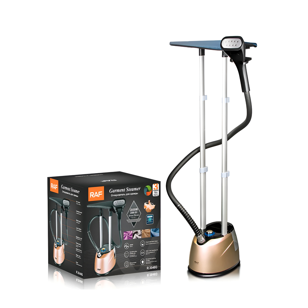 Raf Garment Steamer R.3046G, 2000W, Gold - Image 3