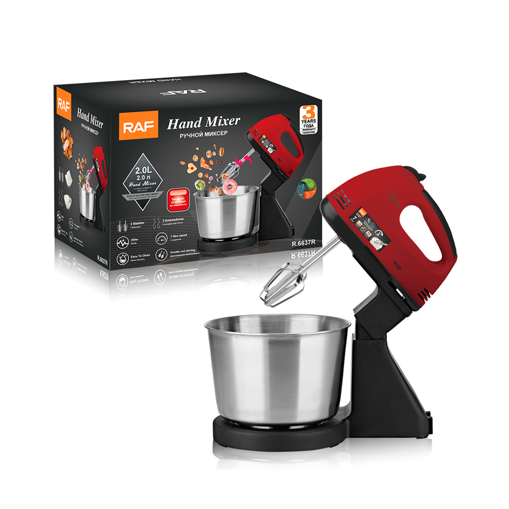Raf Stand Mixer R.6637, 250W - Image 3