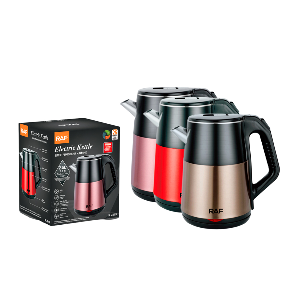 Raf Electric Kettle R.7819, 2.5L, 2000W - Image 3