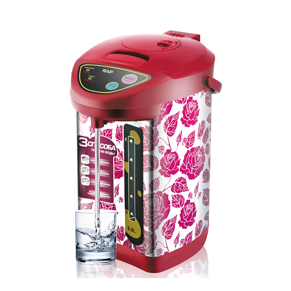 Raf Electric Kettle/Thermos R.7907, 6.8L, 800W - Image 3