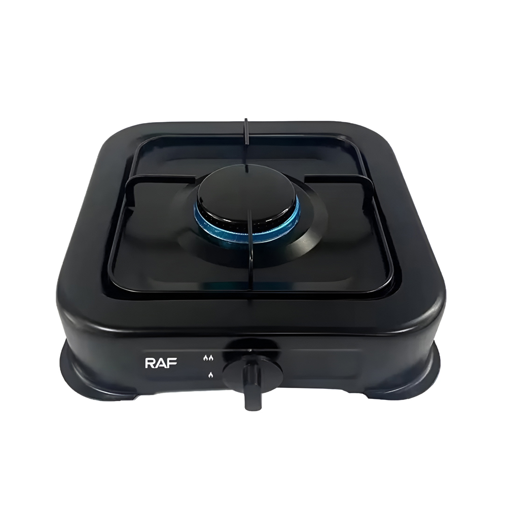 Raf Home Gas Stove R.8032B, Black - Image 2