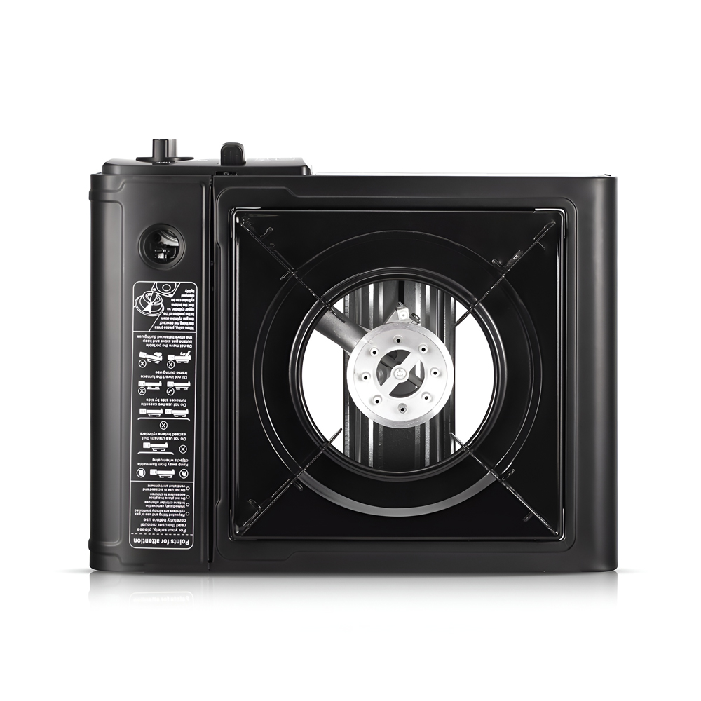 Raf Portable Gas Stove R.8111, Black - Image 3