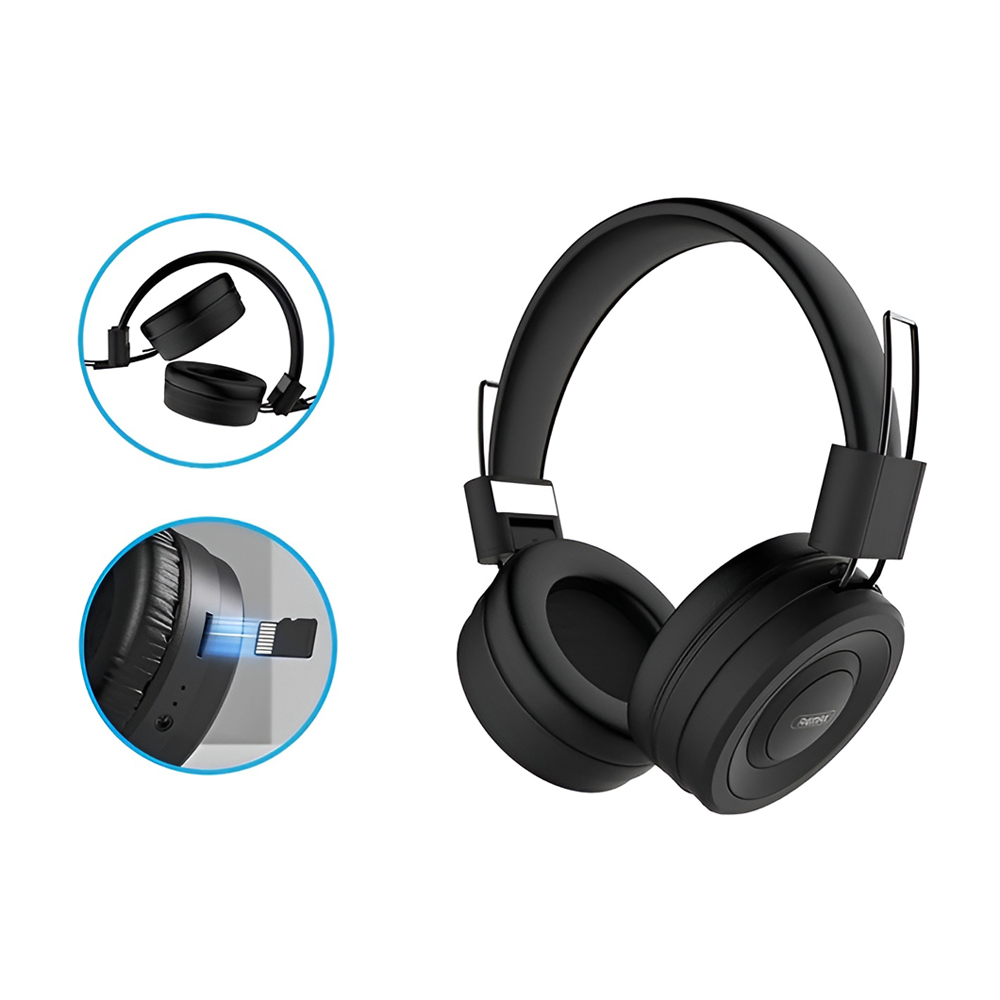 Remax Headphone Wireless RB-725HB (Support TF Card) - Image 3