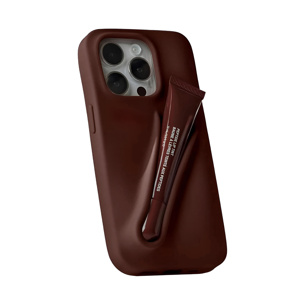 Rhode Lip Tint Phone Case iPhone 16, Espresso