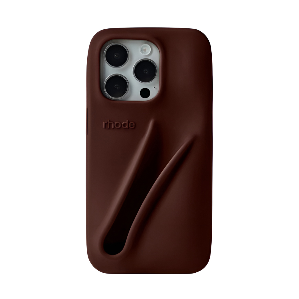 Rhode Lip Tint Phone Case iPhone 16, Espresso - Image 2