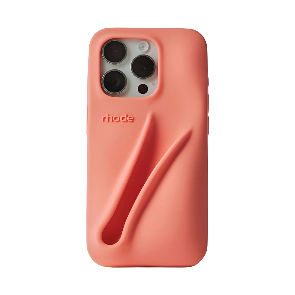 Rhode Lip Tint Phone Case iPhone 16, Peach Pit - Image 2
