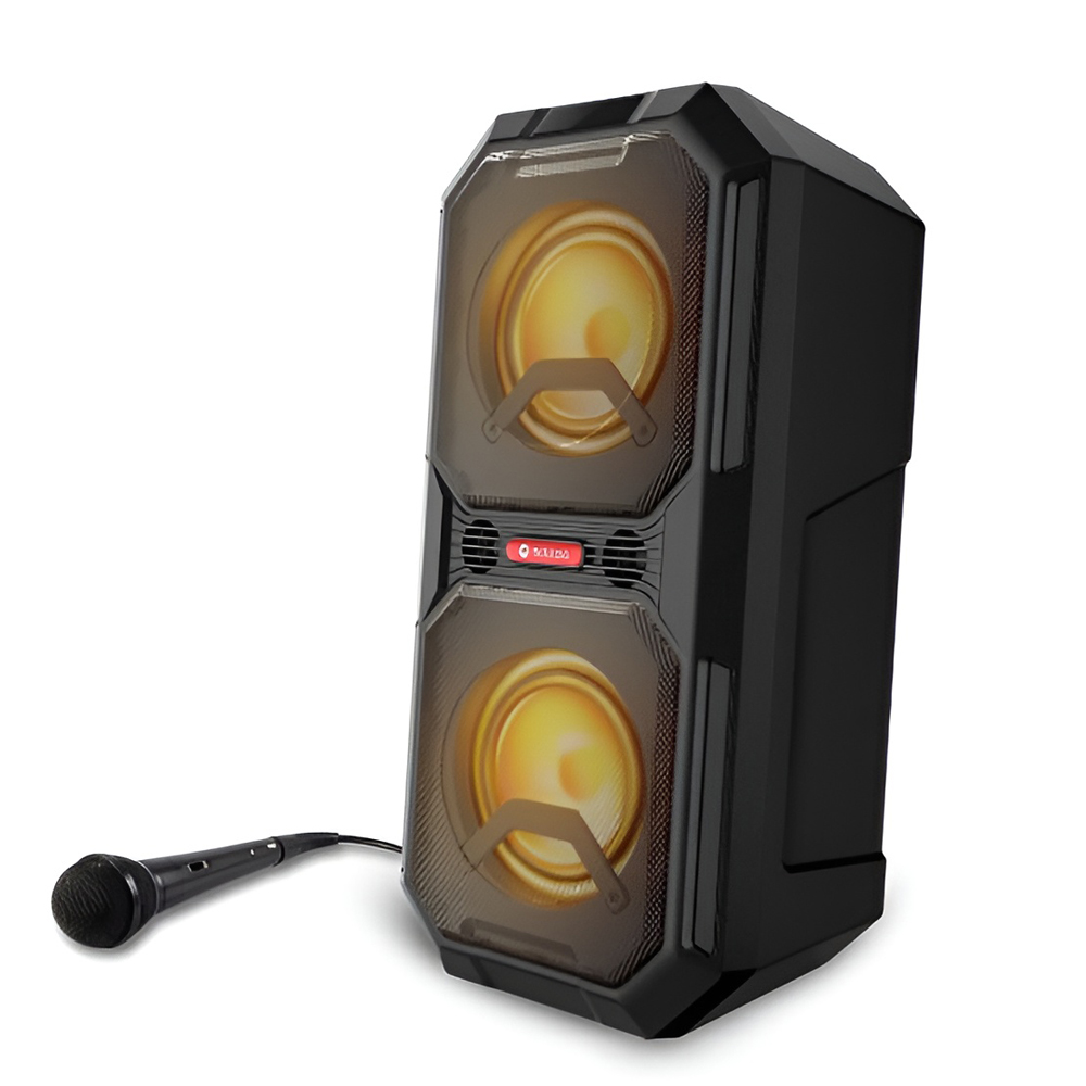 Motorola Party Speaker ROKR820, Bluetooth, LED 80W,IPX4 , Playtime: 20 Hours Black - Image 2
