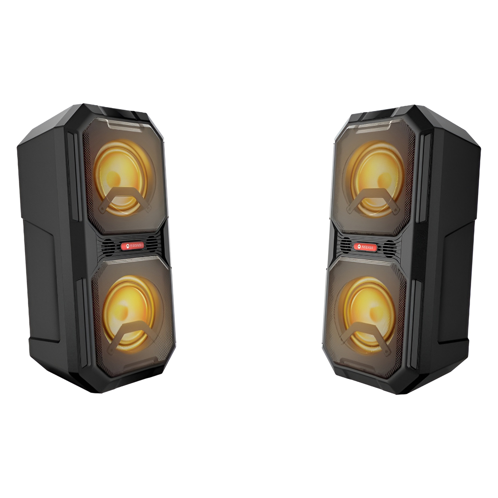 Motorola Party Speaker ROKR820, Bluetooth, LED 80W,IPX4 , Playtime: 20 Hours Black - Image 3