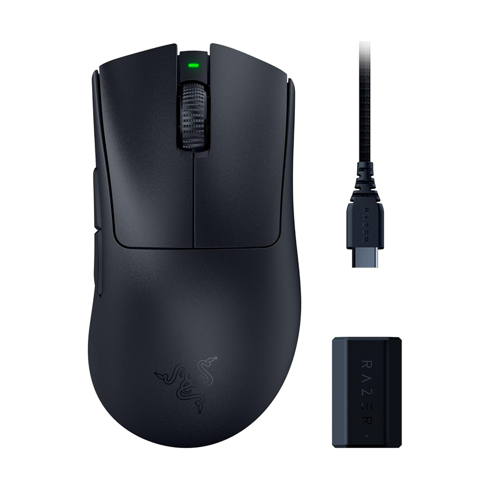 Razer DeathAdder V3 Pro + HyperPolling Wireless Dongle Bundle