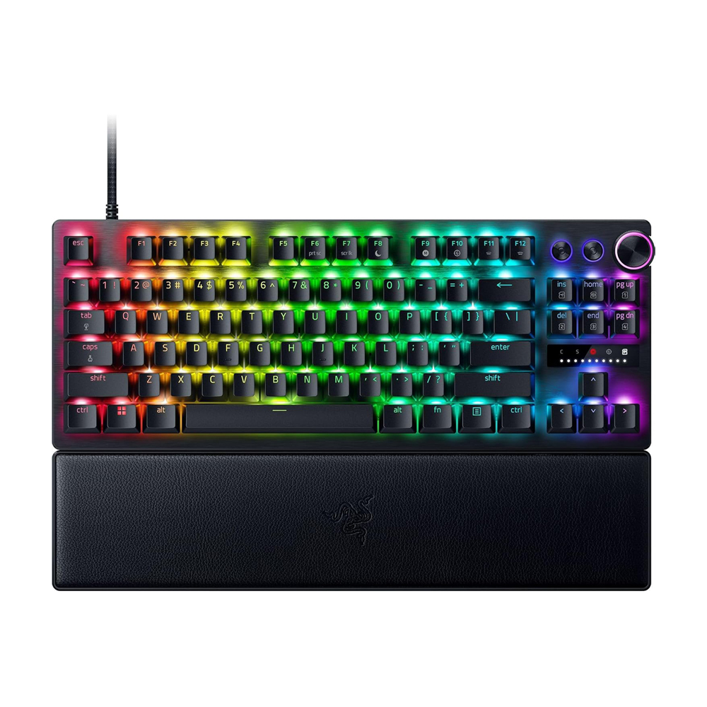 Razer Keyboard Huntsman V3 Pro TKL 8KHz Analog Optical Gaming, US Layout
