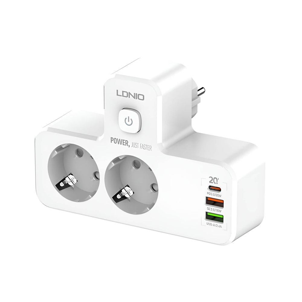 Mopu Power Strip 2 Prize 2 USB SE2337