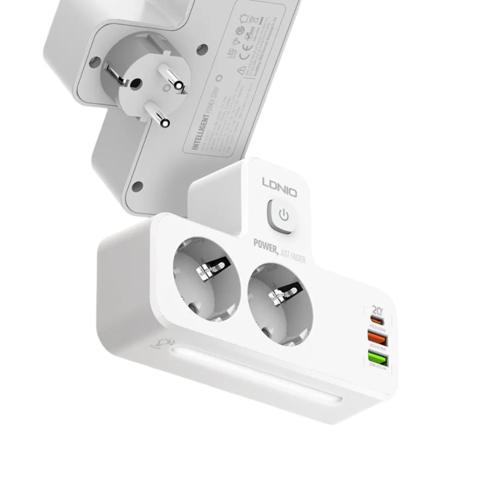 Mopu Power Strip 2 Prize 2 USB SE2337 - Image 3