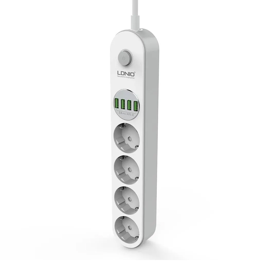 Mopu Power Strip 4 Prize 4 USB SE4432 - Image 2