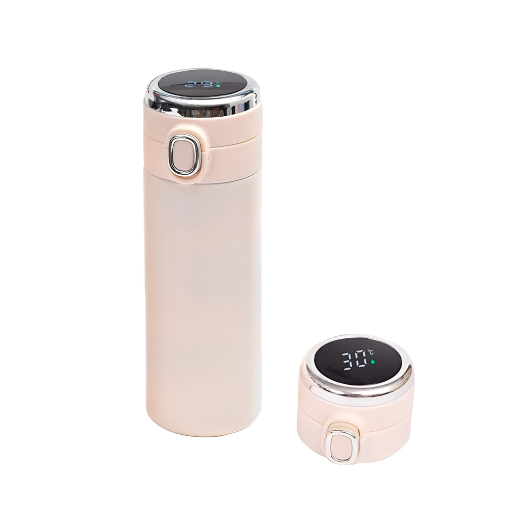 Daily Thermos LED 420 ML SJ429-121, Beige - Image 2